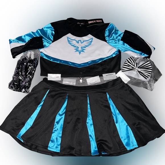 DOLLSKILL CHEERLEADER HALLOWEEN COSTUME - Picture 6 of 7